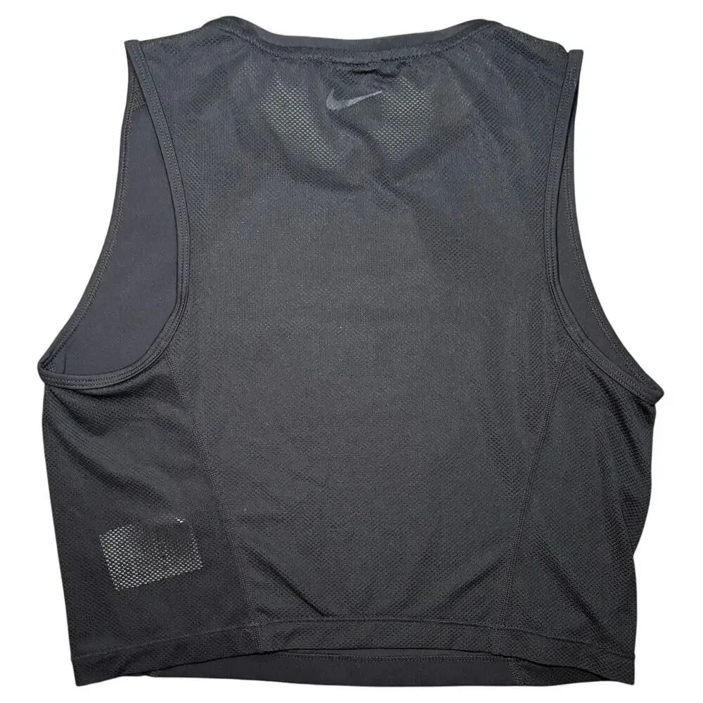 Nike Pro Cropped Mesh Running Tank Women's Medium